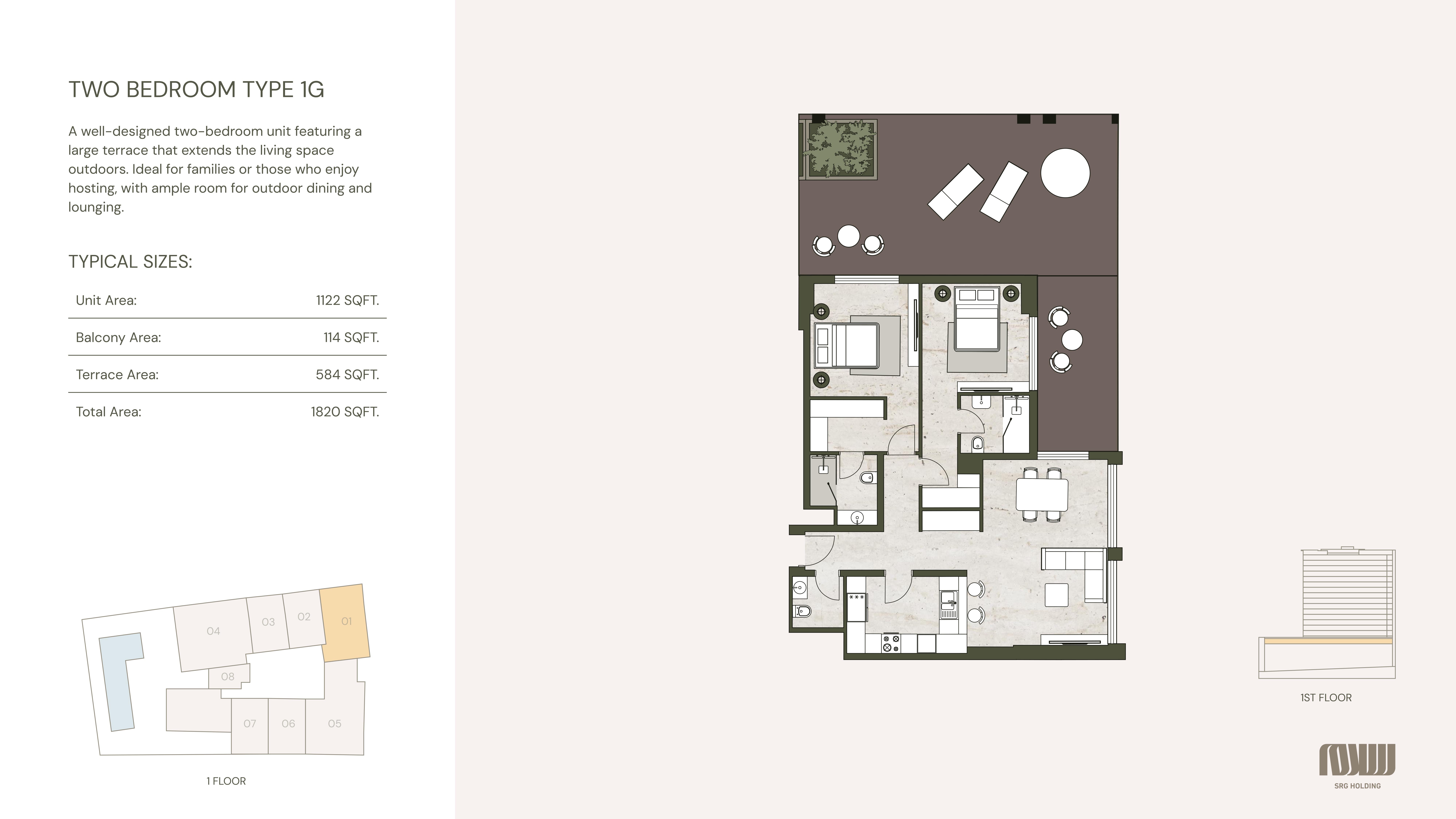 2 Bedroom